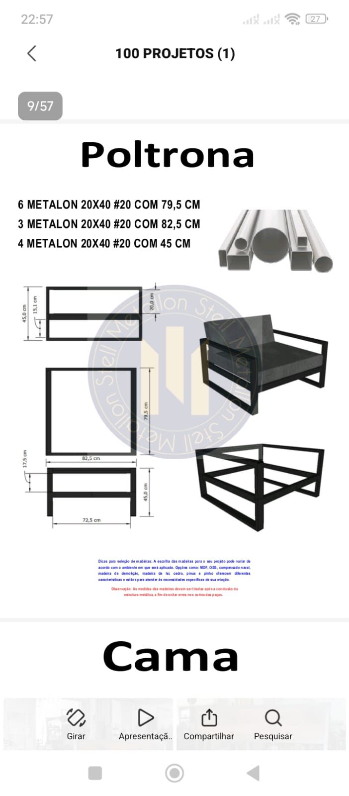 Projeto Poltrona